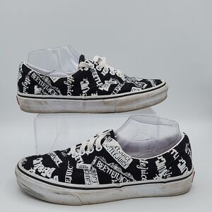 Vans Custom Series BEETLEJUICE~Lace Up~Unisex~Men’s 7.5~Women’s 9~